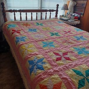 Handmade Quilt With Vintage Look